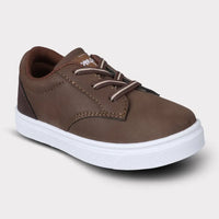 Jace Boys Slip On Shoes-Chocolate