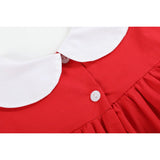 Red Ruffle Christmas Tree Dress
