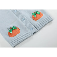 Light Blue Pumpkin Girls Cardigan
