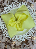 5.5" Oversize Scalloped Hair Bow | Clip or Headband