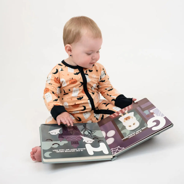 Boo-Tastic Halloween Bamboo Convertible Baby Pajamas