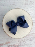 4" Essential Grosgrain Hair Bow | Clip or Headband