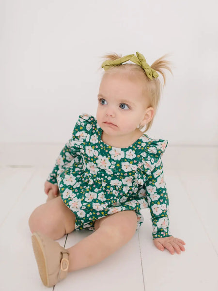 Leah Romper in Canyon Flower