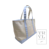 Medium Tote- Coated Canvas