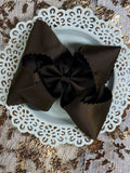 5.5" Oversize Scalloped Hair Bow | Clip or Headband