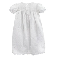 Eyelet Lace Christening Gown