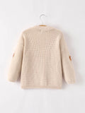 Pumpkin Sequin Sweater