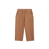 Sand Beige Reindeer Shirt and Brown Pants Set