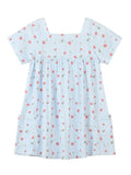 Rylie Dress in Blue Strawberry