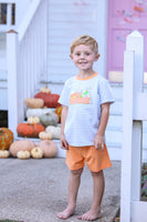 Boys Halloween Wagon Short Set