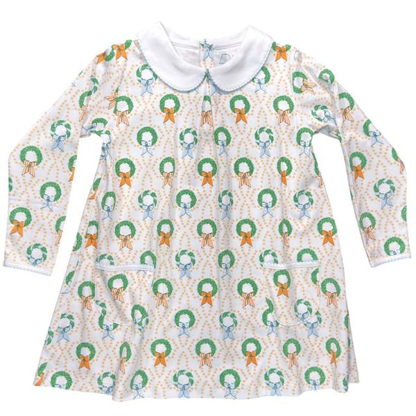 Bows & Box Wreaths Twirling Pocket Dress