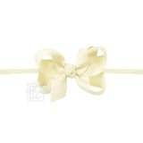3.5" Bow with nylon headband