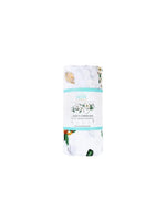 North Carolina Baby (Floral): Muslin Cotton Baby Swaddle