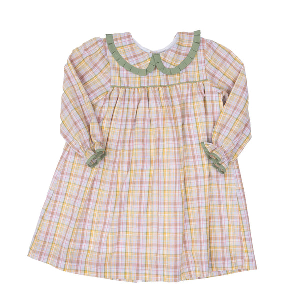 Celia Dress- Harvest Fields Plaid