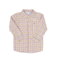 William Button Down-Harvest Fields Plaid