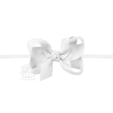 3.5" Bow with nylon headband