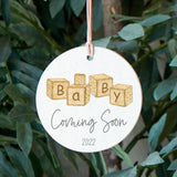 Baby Coming Soon Ornament