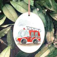 Firetruck Ornament