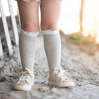 Lace Top Knee Highs