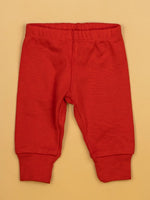 Red Classic Baby Pants