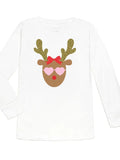 Girly Reindeer Long Sleeve Shirt