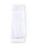 White Cable Knit Footless Tights